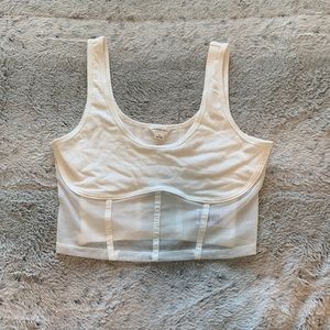Aeropostale mesh corset tank